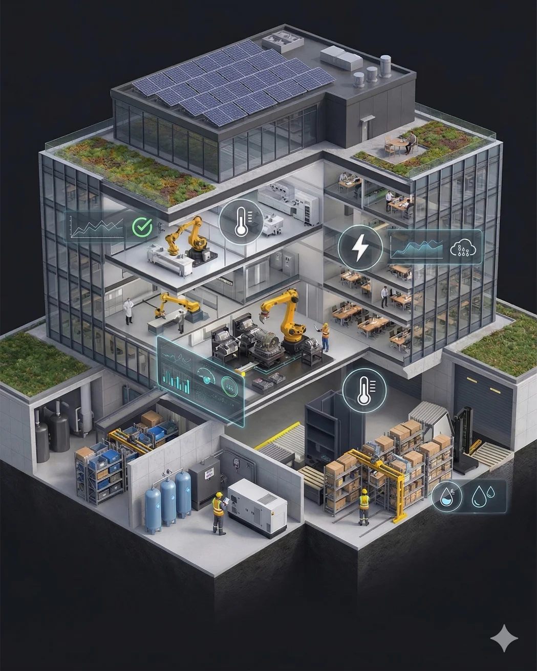 Building Scale - Digital Twin visualization