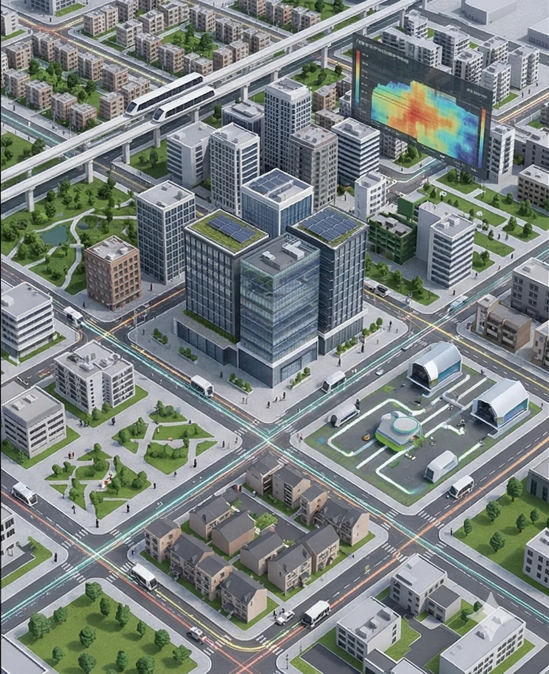 City Scale - Digital Twin visualization